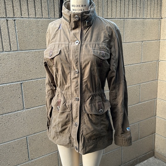 KÜHL | Women's Small Jacket Rekon Khaki Olive Utility Safari - Picture 1 of 10